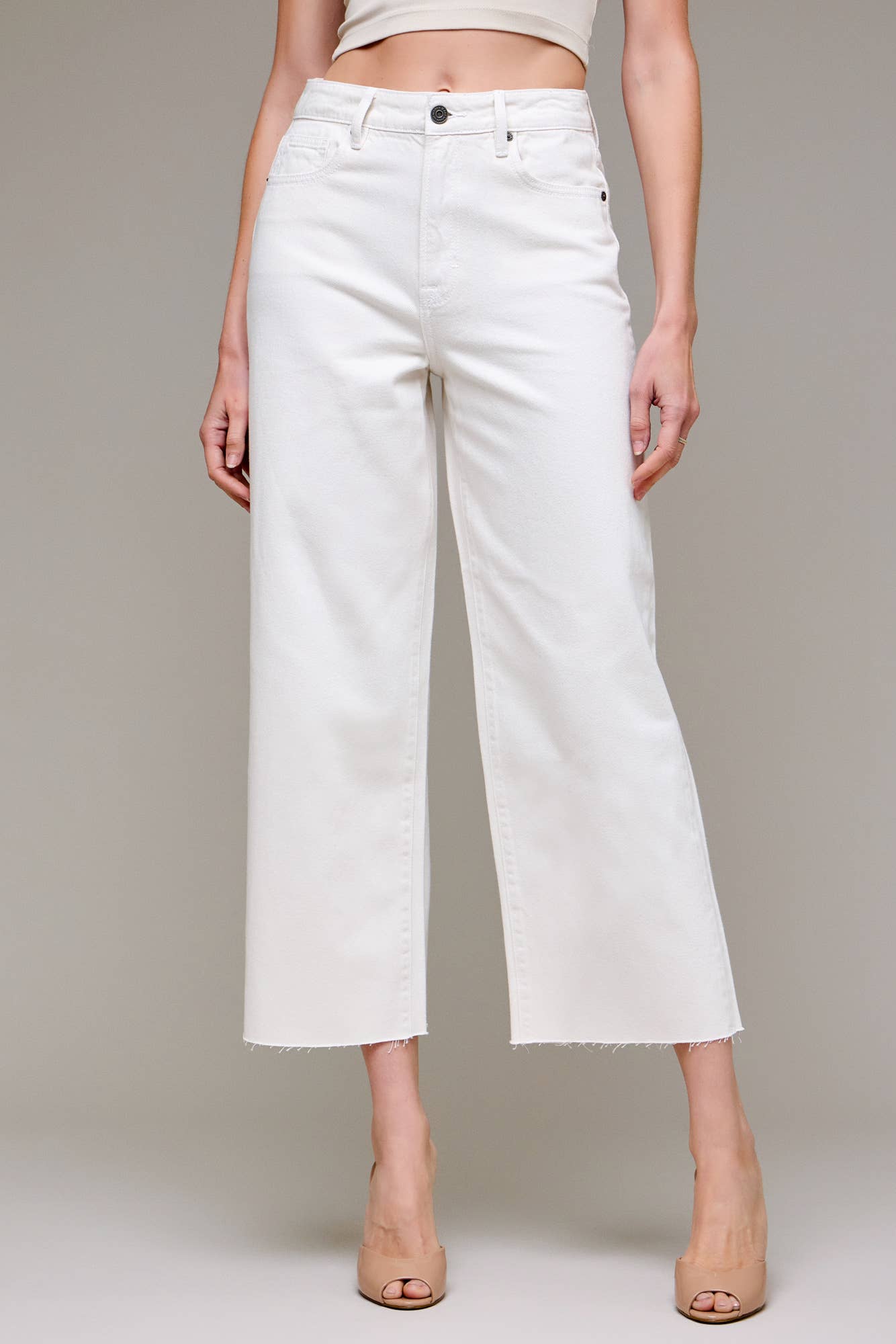 Hidden Jeans Sea Salt Wideleg