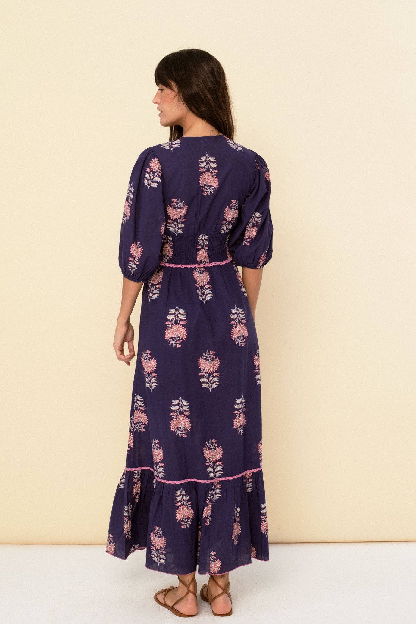 Sonmer Magnolia Dress Blue