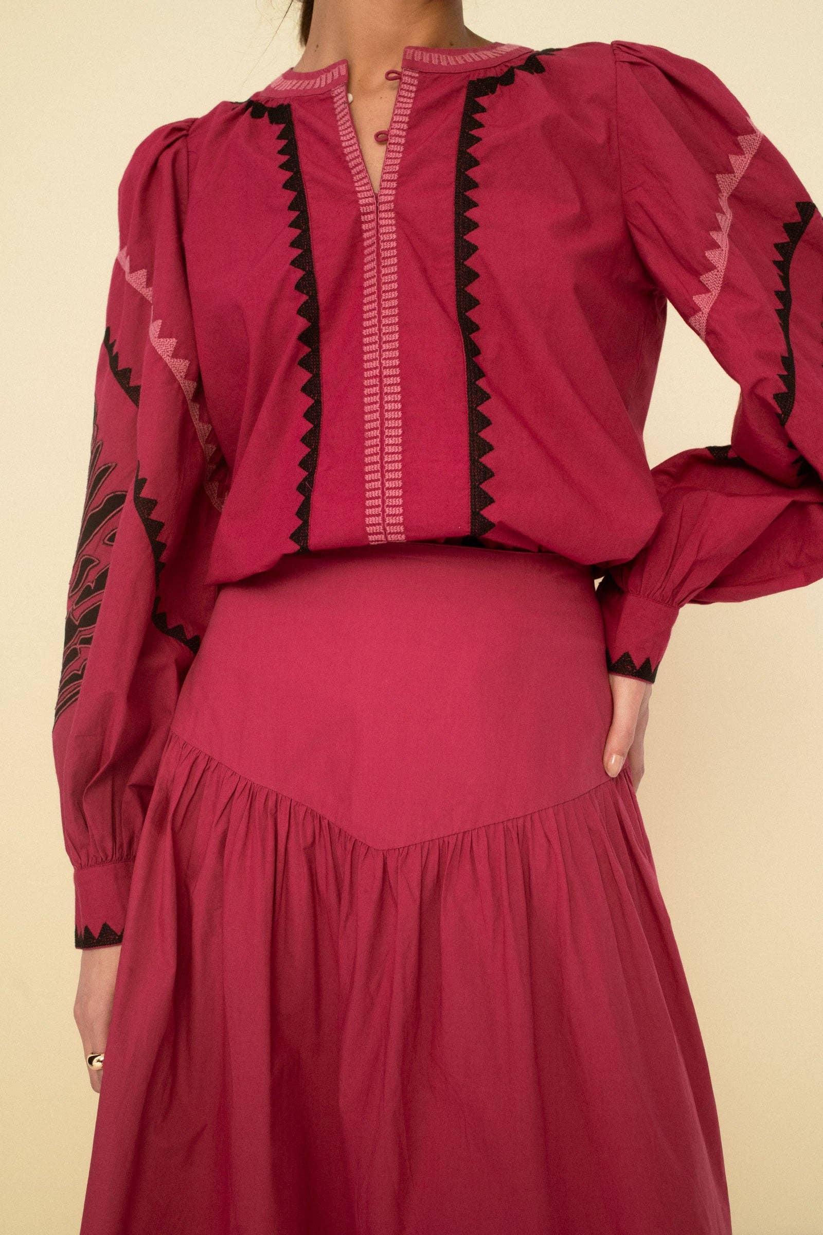 Sonmer Skirt Cherry