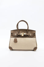 Orsay Bag with Genuine Leather – Khaki
