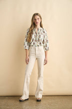 Sonmer Kelly Blouse Green