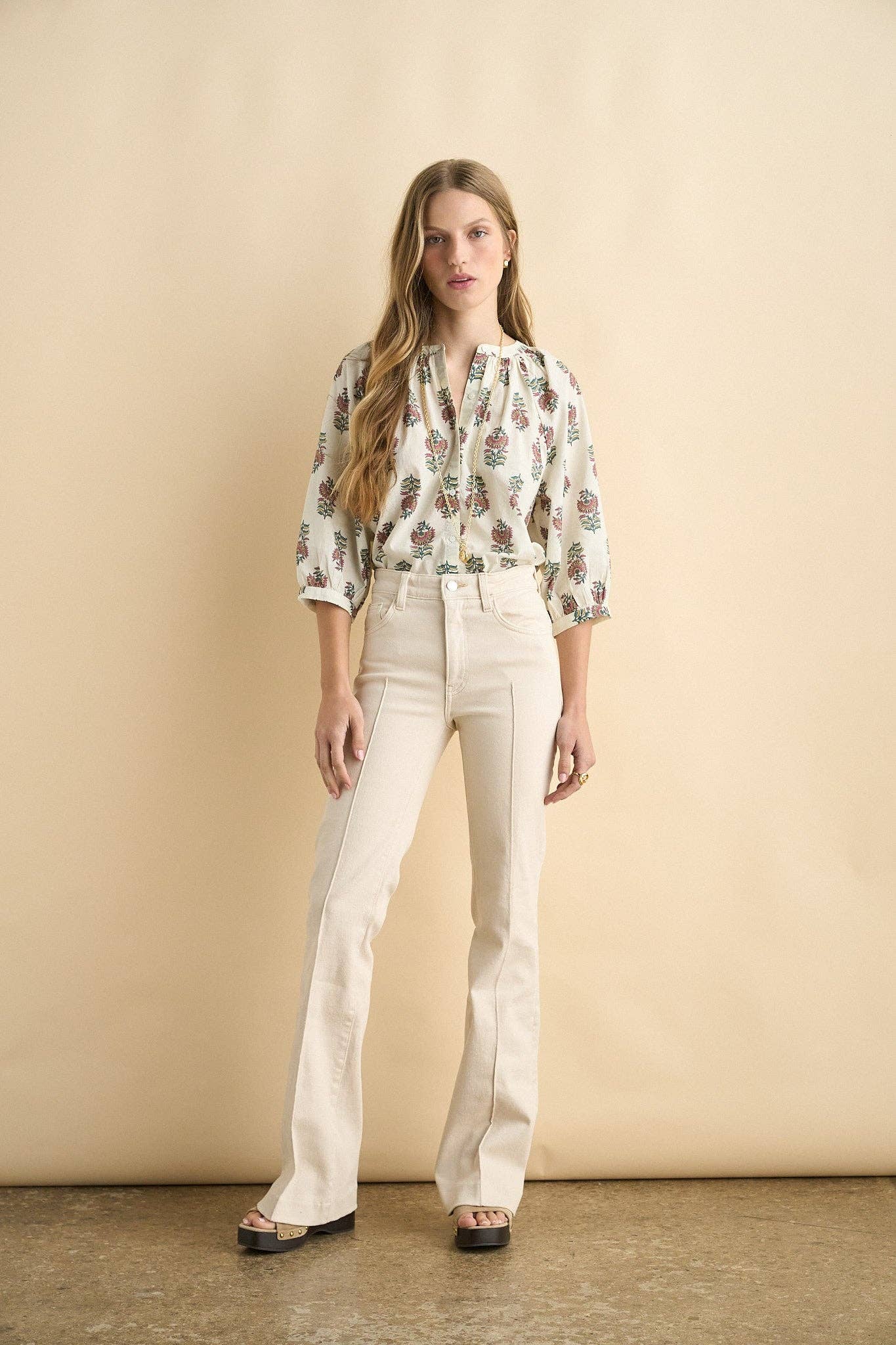 Sonmer Kelly Blouse Green