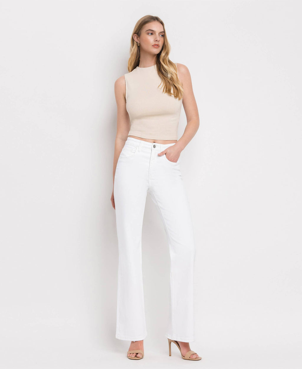 Vervet  90'S VINTAGE HIGH RISE FLARE