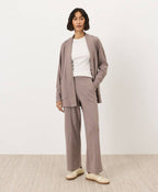 PACT Airplane Pintuck Wide Leg Pant