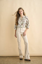 Sonmer Kelly Blouse Green