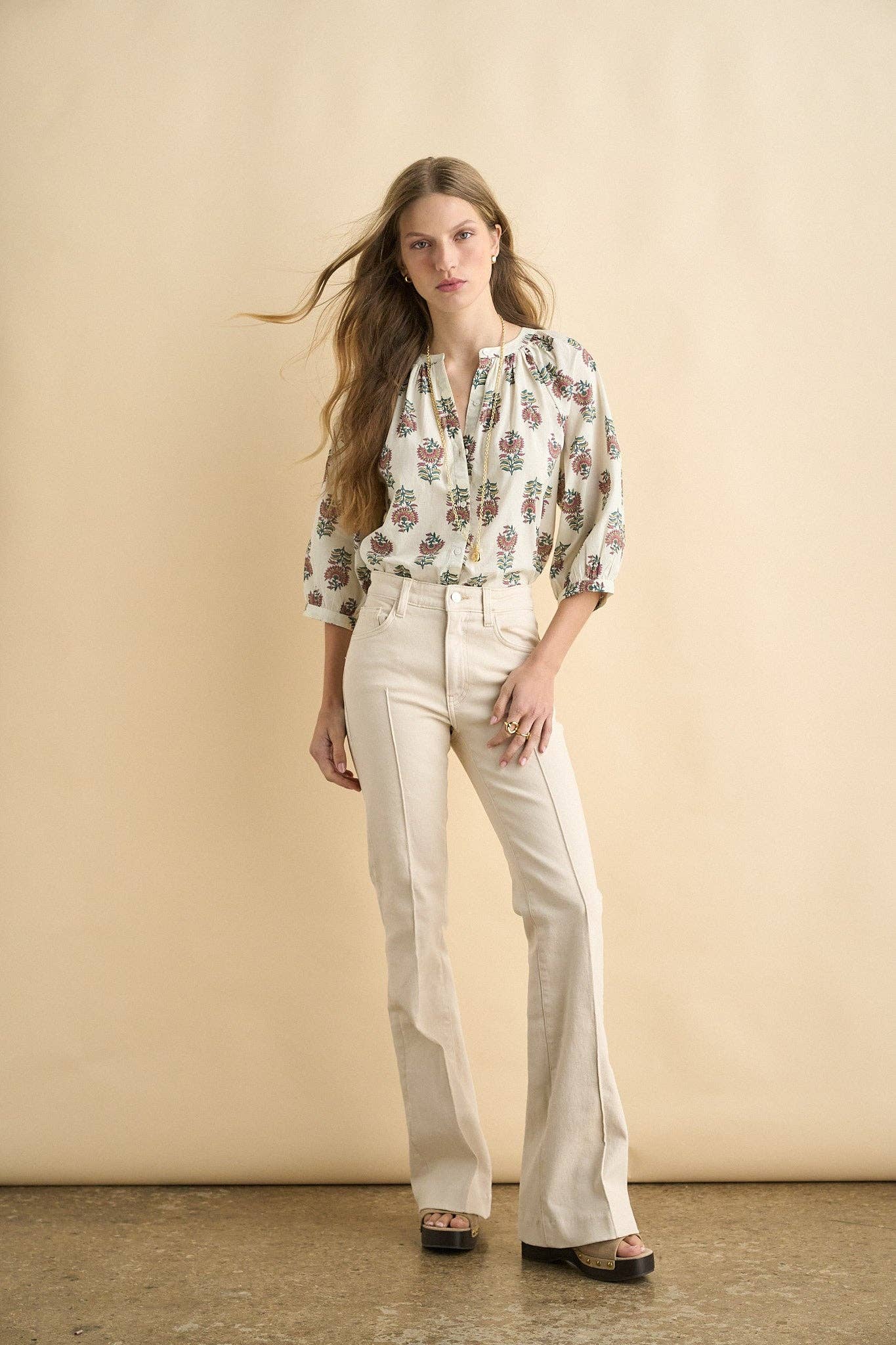 Sonmer Kelly Blouse Green