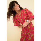 Sonmer Magnolia Dress Cherry