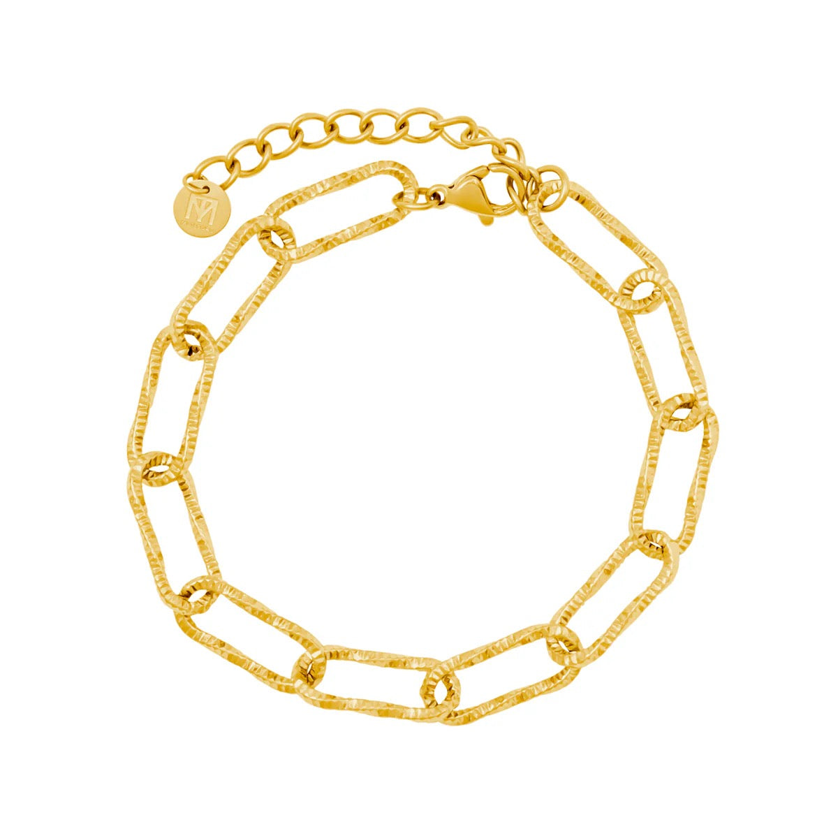 Mi Tesoro Link Chain Bracelet Gold