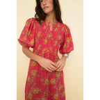 Sonmer Magnolia Dress Cherry