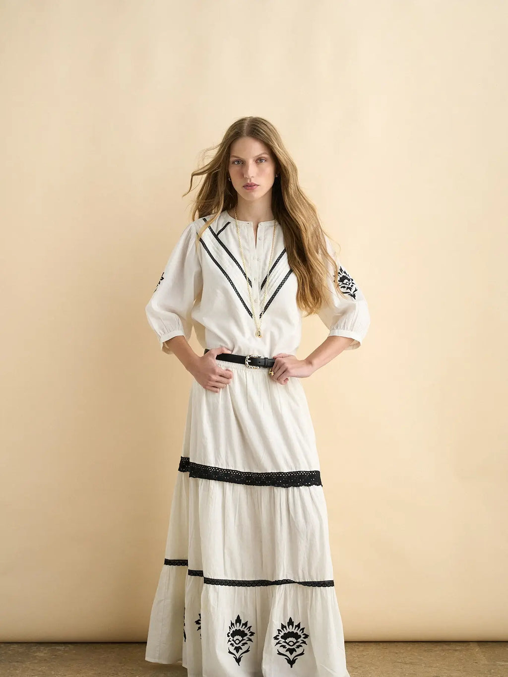 Sonmer Luisa Blouse Ecru