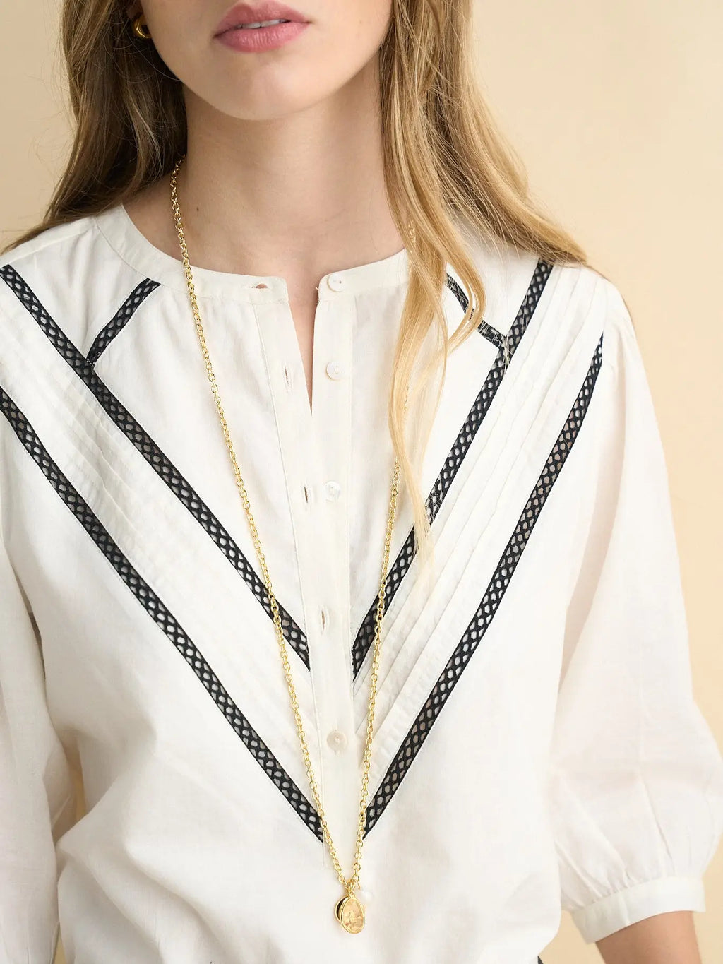 Sonmer Luisa Blouse Ecru