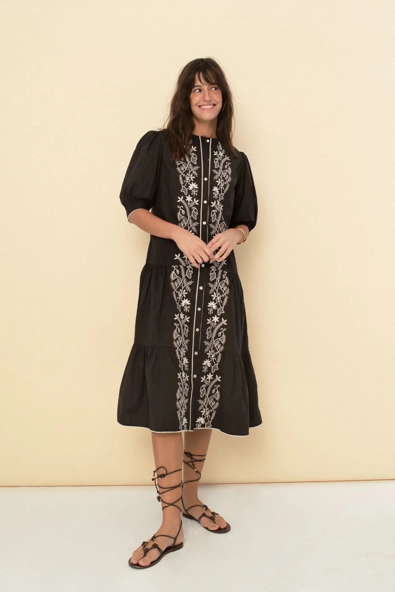 Sonmer Charlotte Dress Black