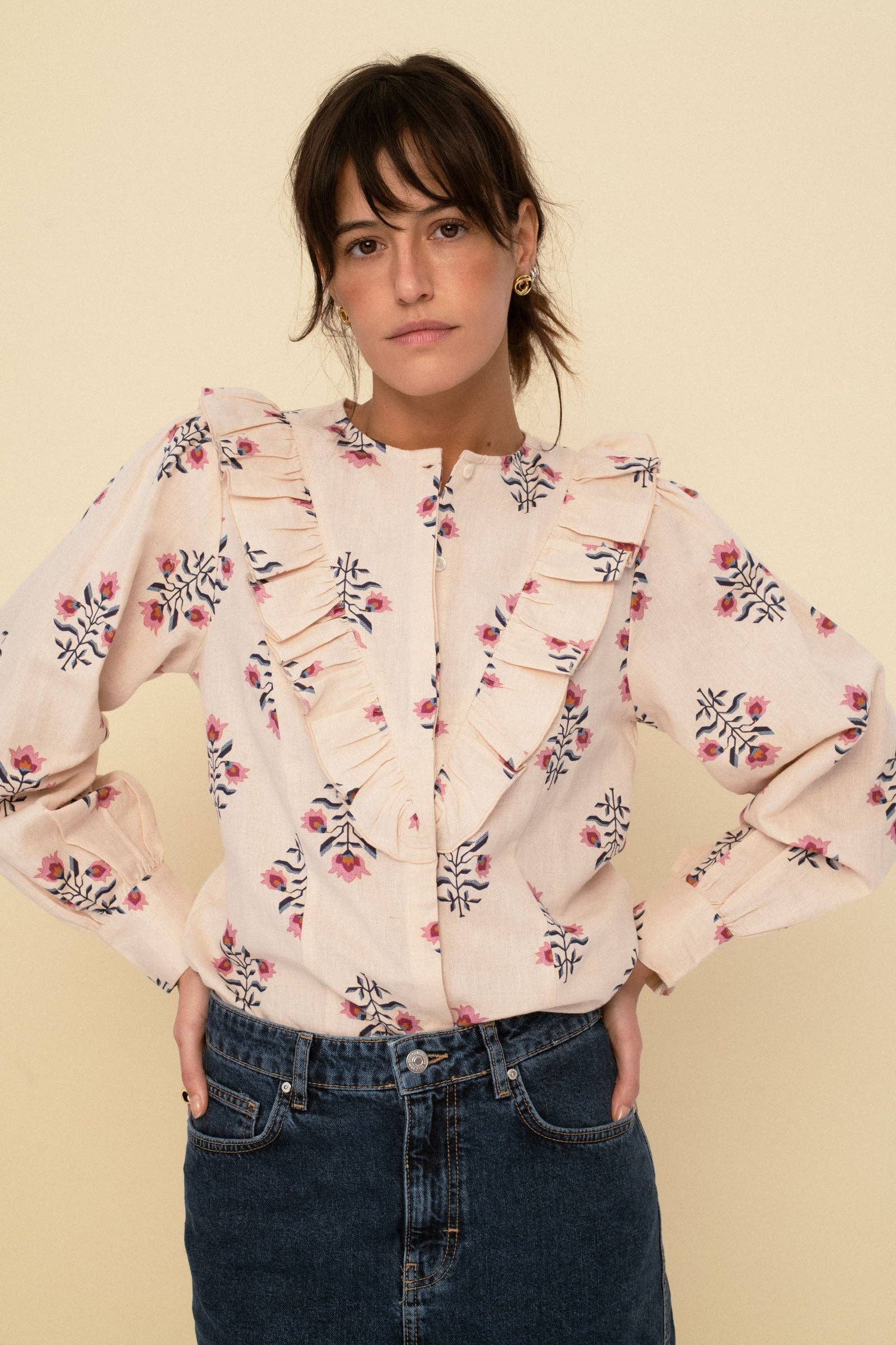 Sonmer Sarah Blouse sand