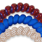 Spiral Hair Coils | Large | Go Gators! Hair Ties