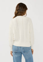 CABLE KNIT CARDIGAN