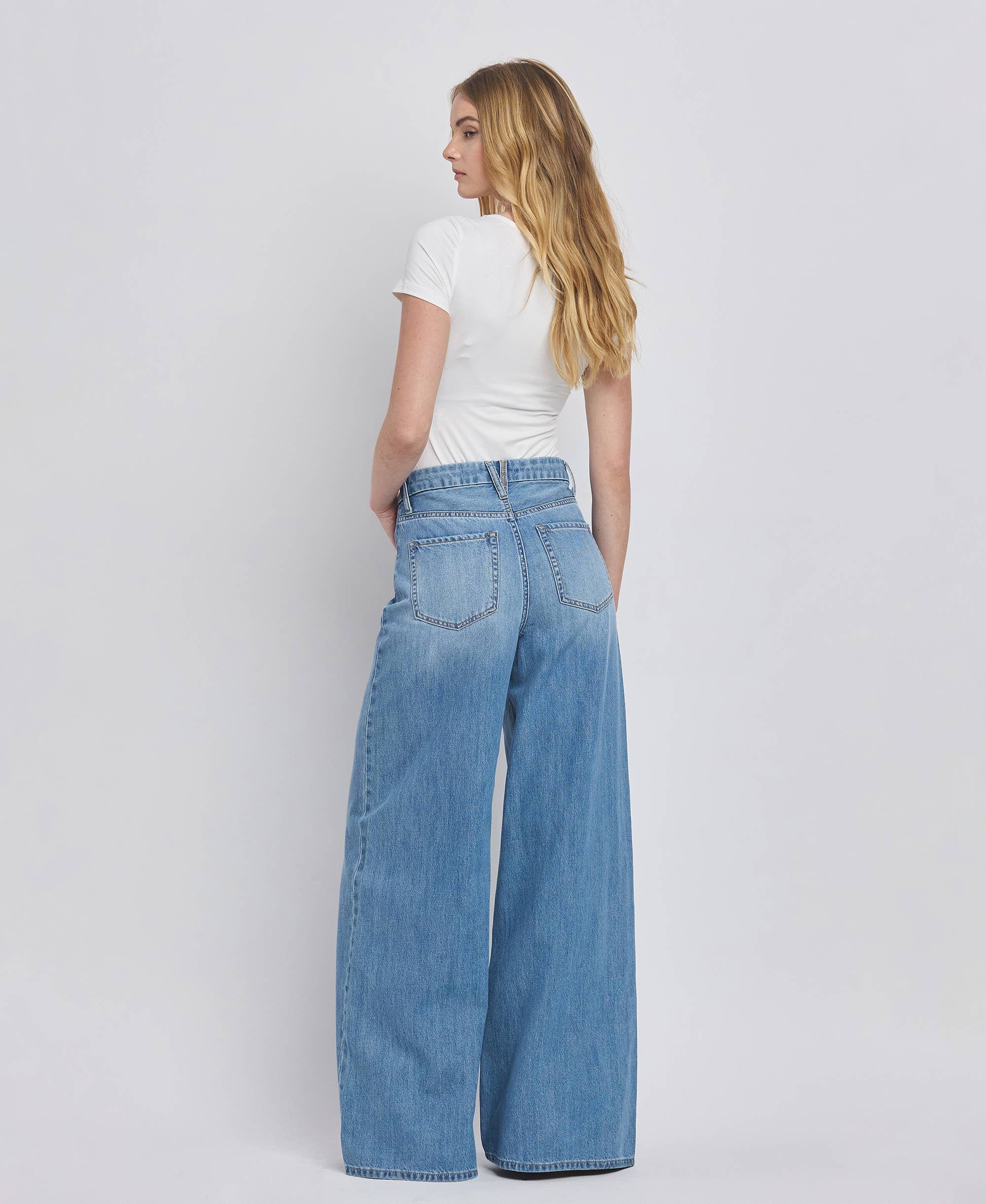 VERVET Wide Leg Jeans