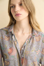 Sonmer Alexa blouse blue