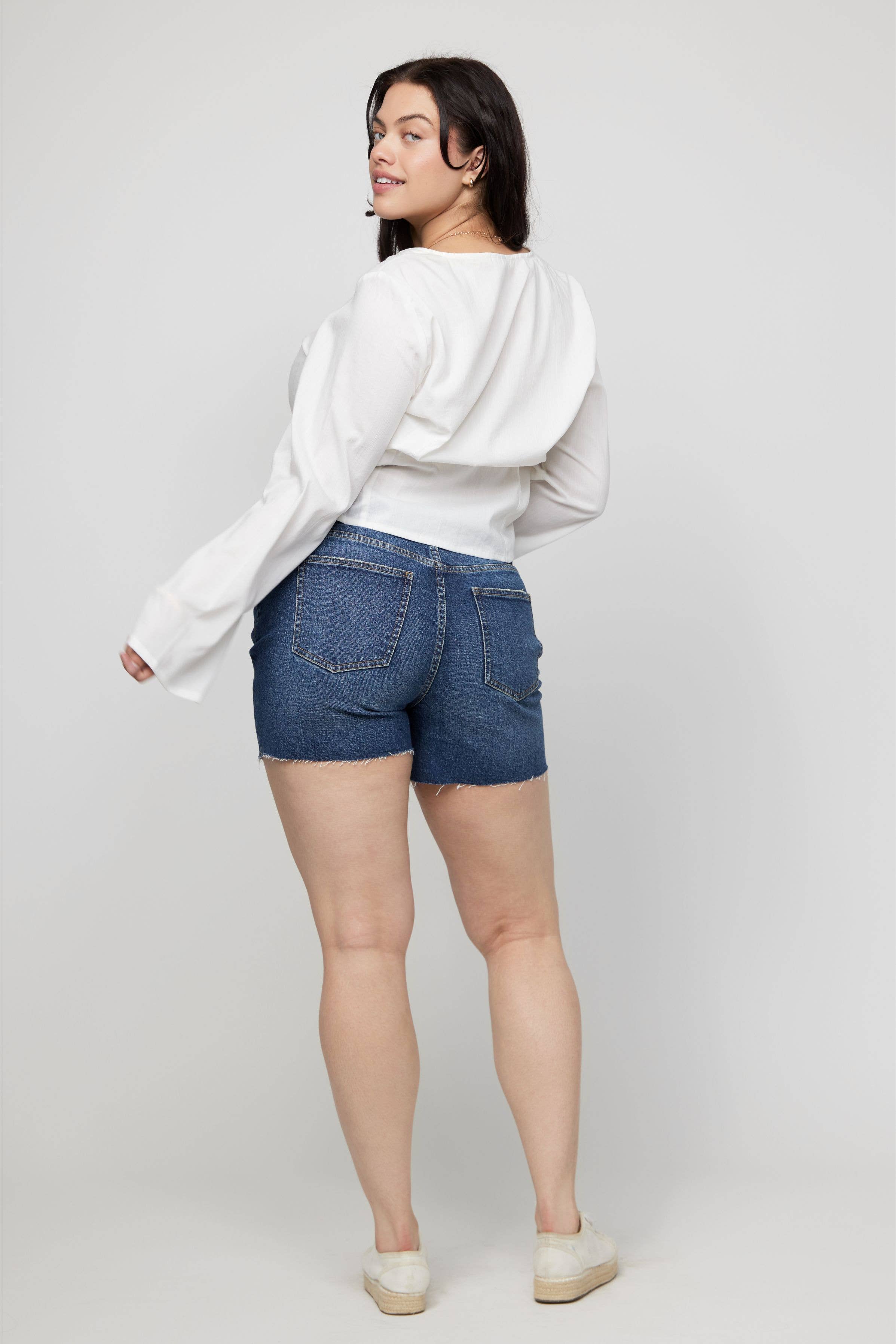 Oliver Logan Bedford High Rise Shorts