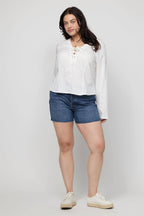 Oliver Logan Bedford High Rise Shorts