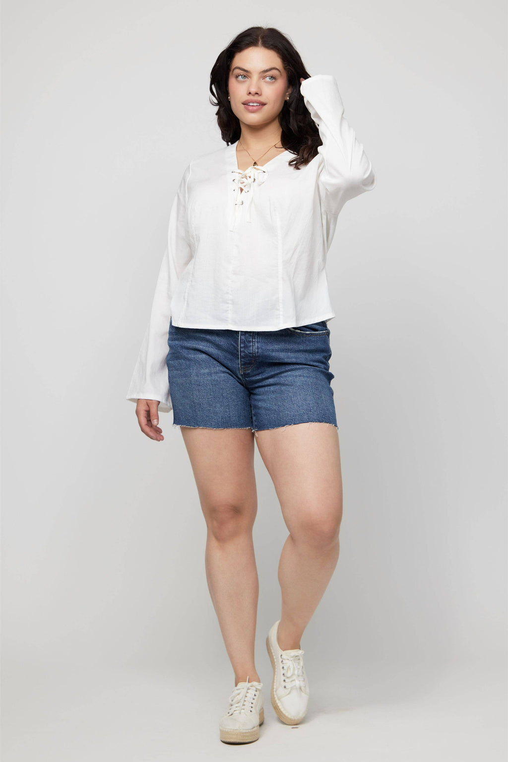 Oliver Logan Bedford High Rise Shorts