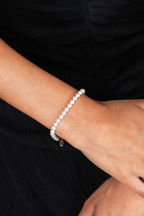 MARRIN COSTELLO AUGUSTA BRACELET 4mm - pearl