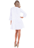 Seaspice Resort White Cotton Dress