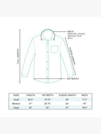 Lotus and Luna White Boyfriend Button Up Cotton