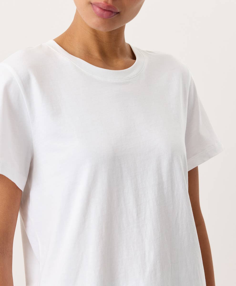 PACT Organic Cotton  Softspun Essential Crewneck Tee