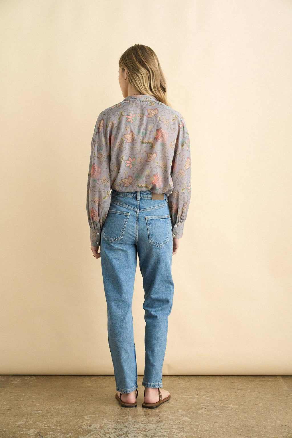 Sonmer Alexa blouse blue