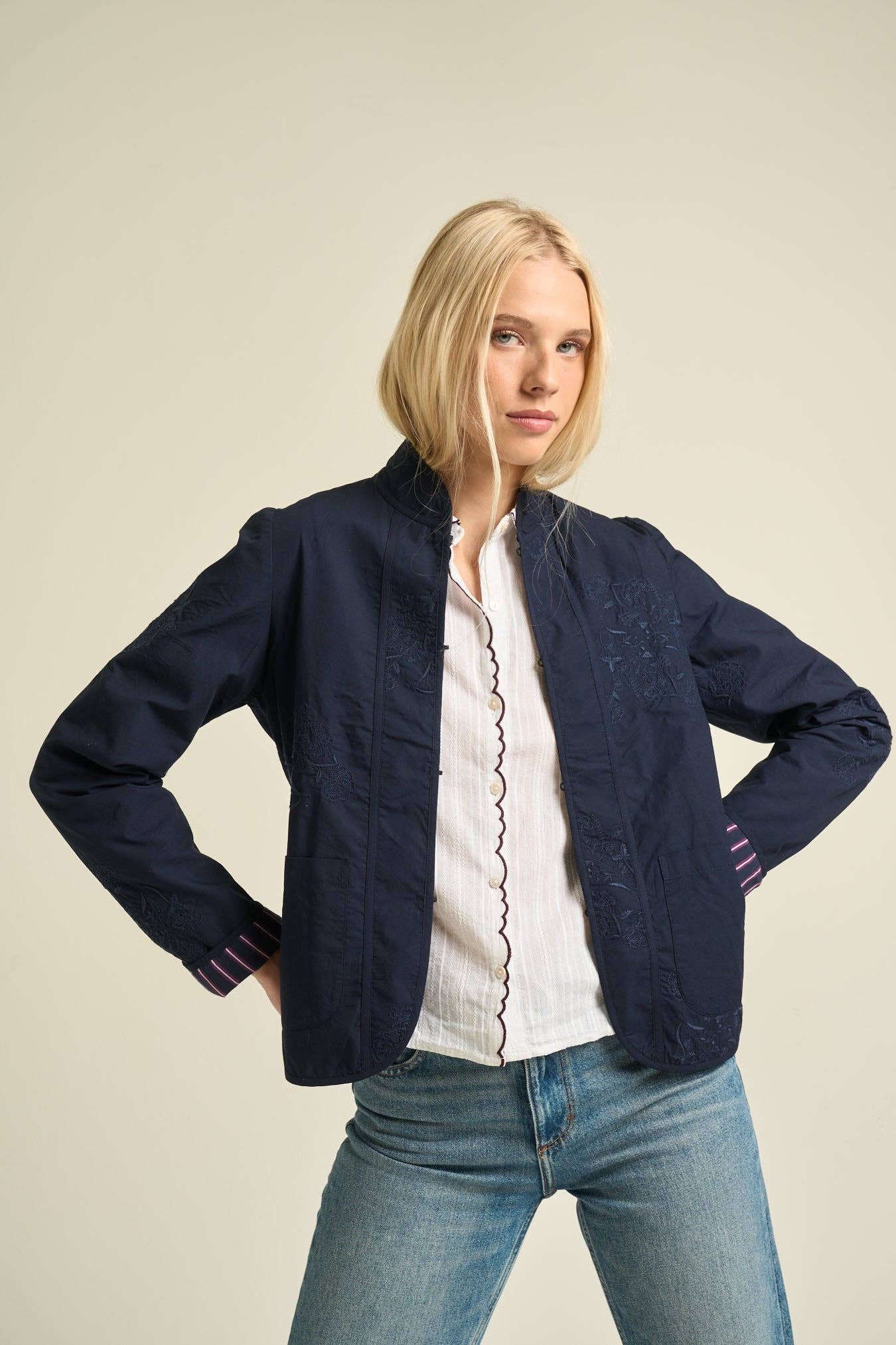 Sonmer Aspen Jacket  Navy