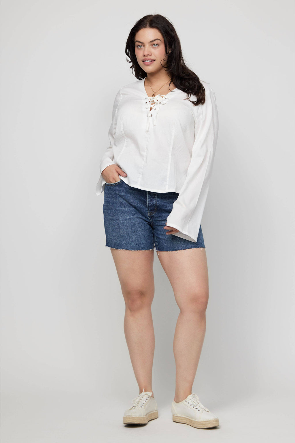 Oliver Logan Bedford High Rise Shorts