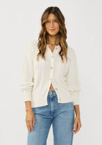 CABLE KNIT CARDIGAN