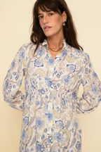 Sonmer Juana dress blue