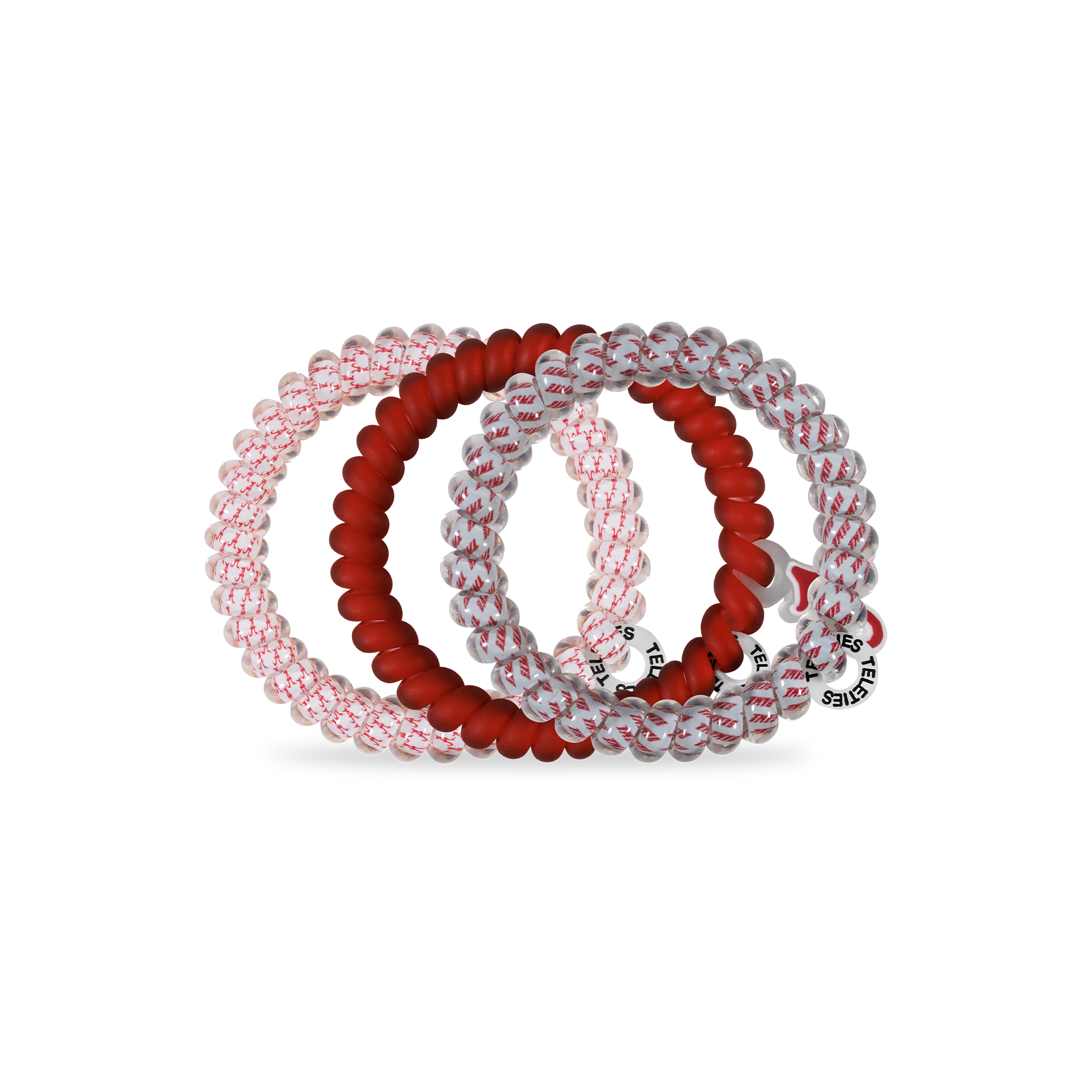 Spiral Hair Coils | Small | Roll Tide! Hair Ties
