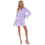 Seaspice Resort Lilac Cotton Tunic Dress