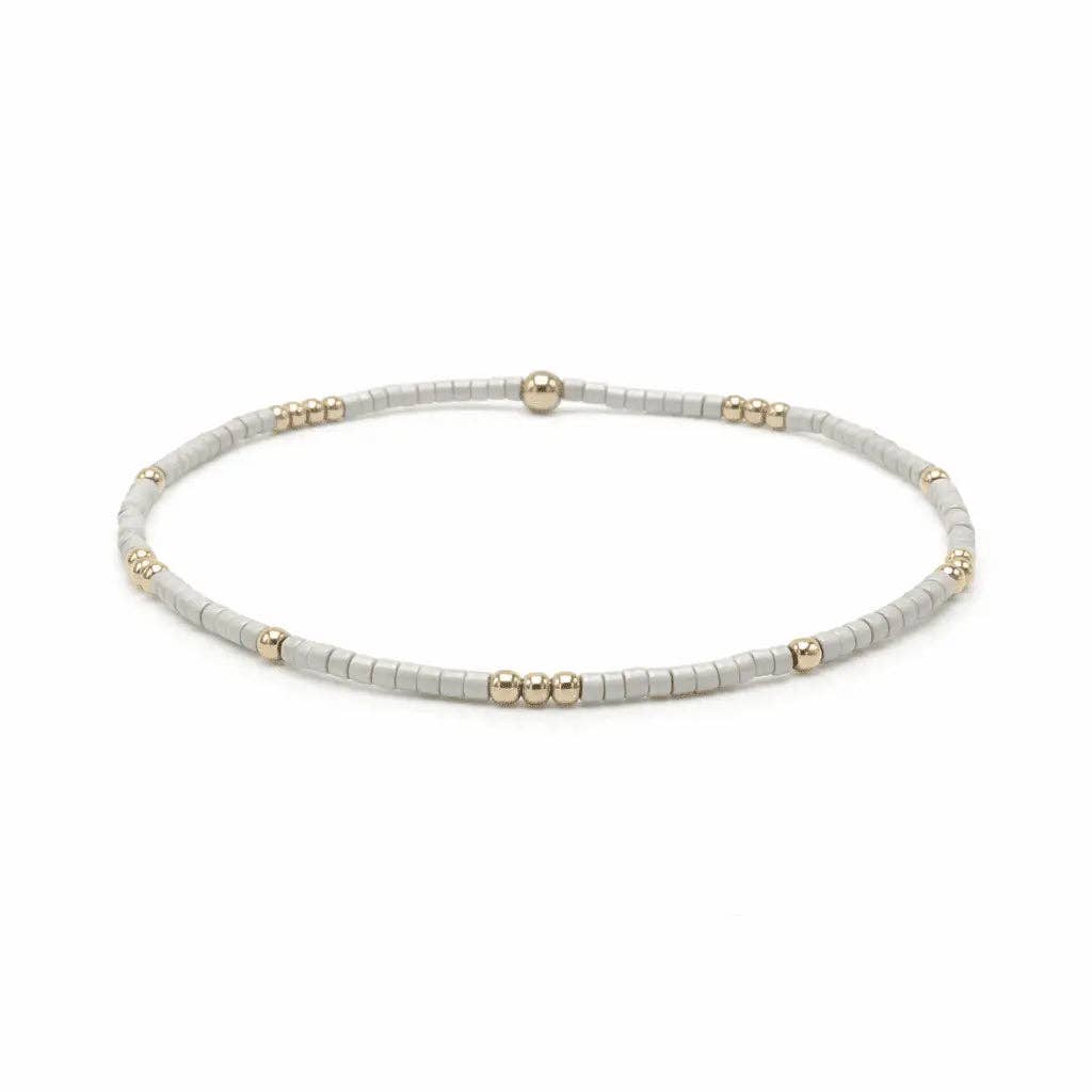 Newport CHAMPAGNE + Gold Filled Waterproof Bracelet