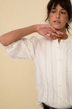 Sonmer blouse ecru