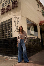 Sonmer Alexa blouse blue