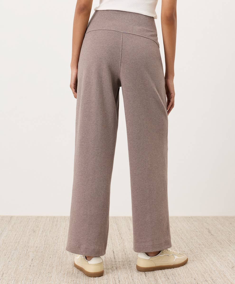 PACT Airplane Pintuck Wide Leg Pant