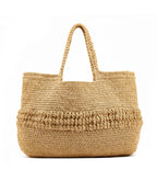 Mykonos Tote Bag / Handmade Bag, Summer Bag, Boho Chic Bag