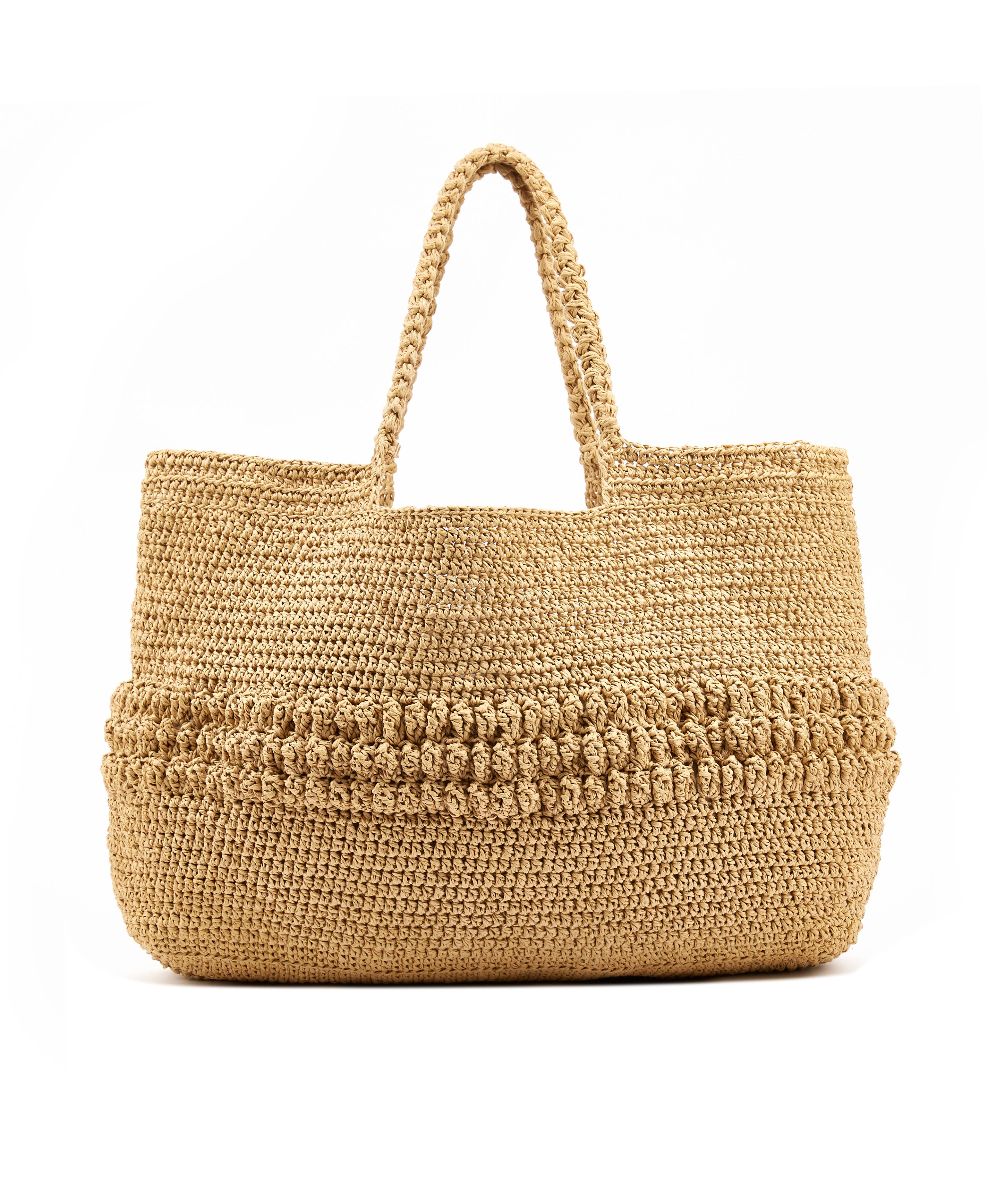 Mykonos Tote Bag / Handmade Bag, Summer Bag, Boho Chic Bag