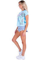 Colorful Elephants' Graphic Tee