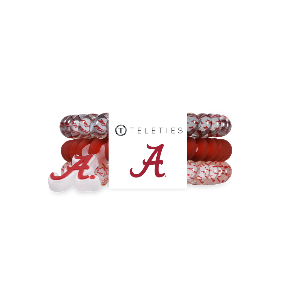Spiral Hair Coils | Small | Roll Tide! Hair Ties