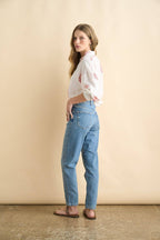 Sonmer Alexa Blouse White/Pink