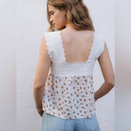 Sonmer Catalina Top Ecru